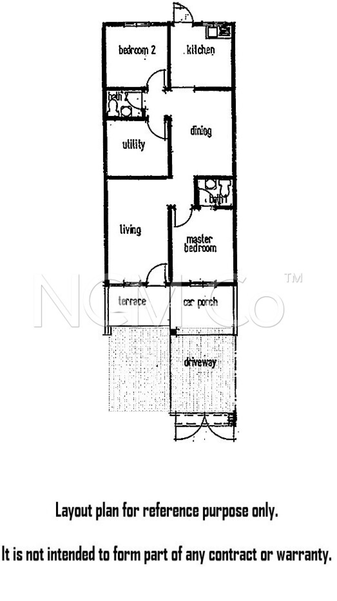Terrace House For Auction at Taman Desa Vista