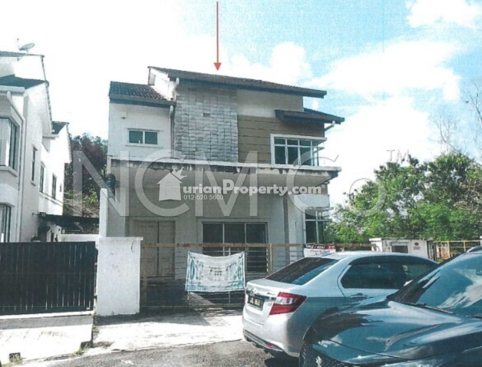 Bungalow House For Auction at Bandar Nusa Rhu