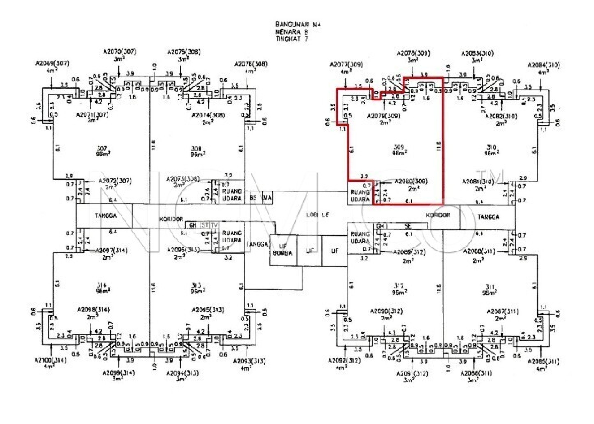 Apartment For Auction at Putra 1 @ Bandar Seri Putra Bangi/ Kajang