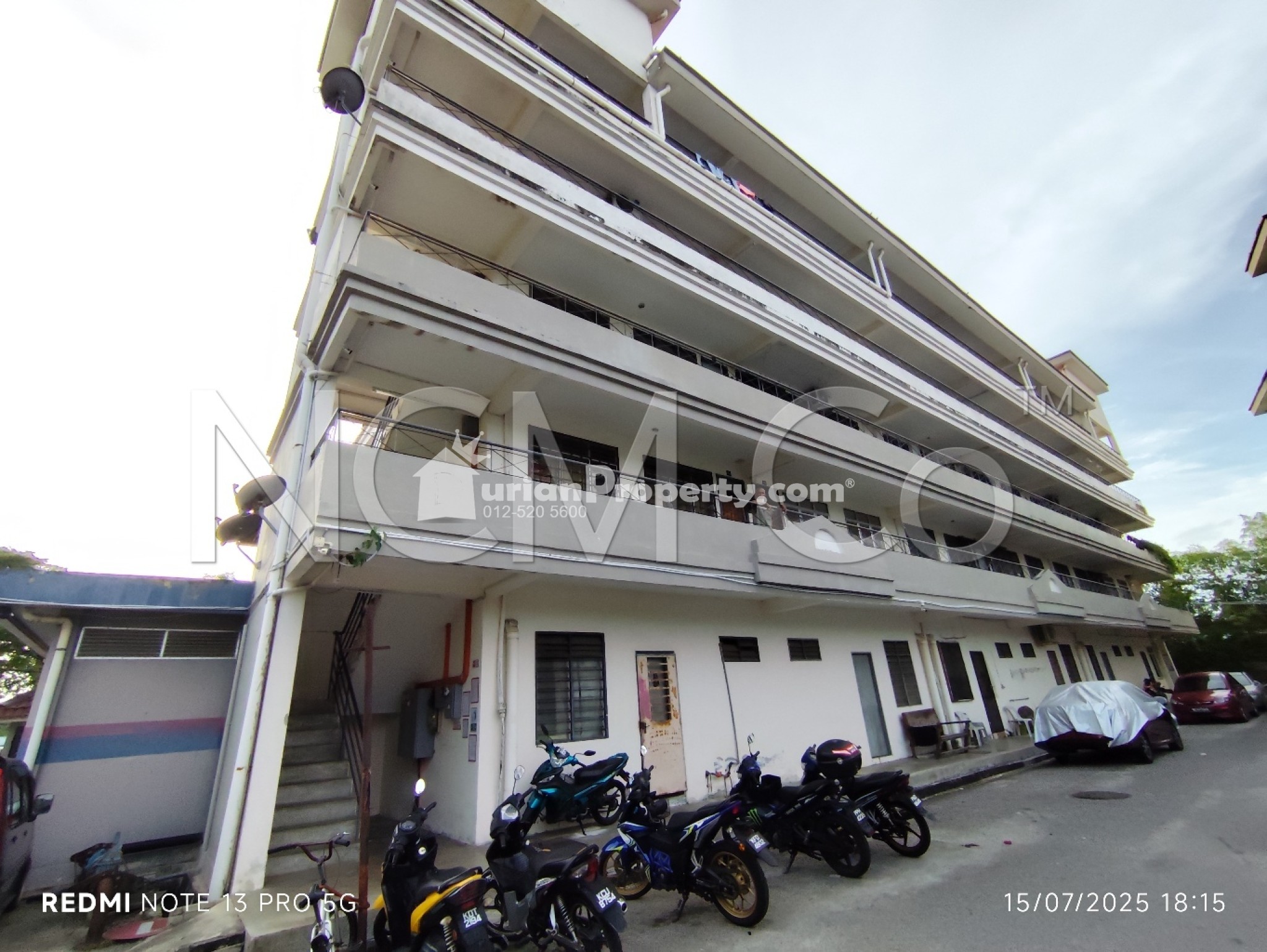Apartment For Auction at Pangsapuri Titi Mukim