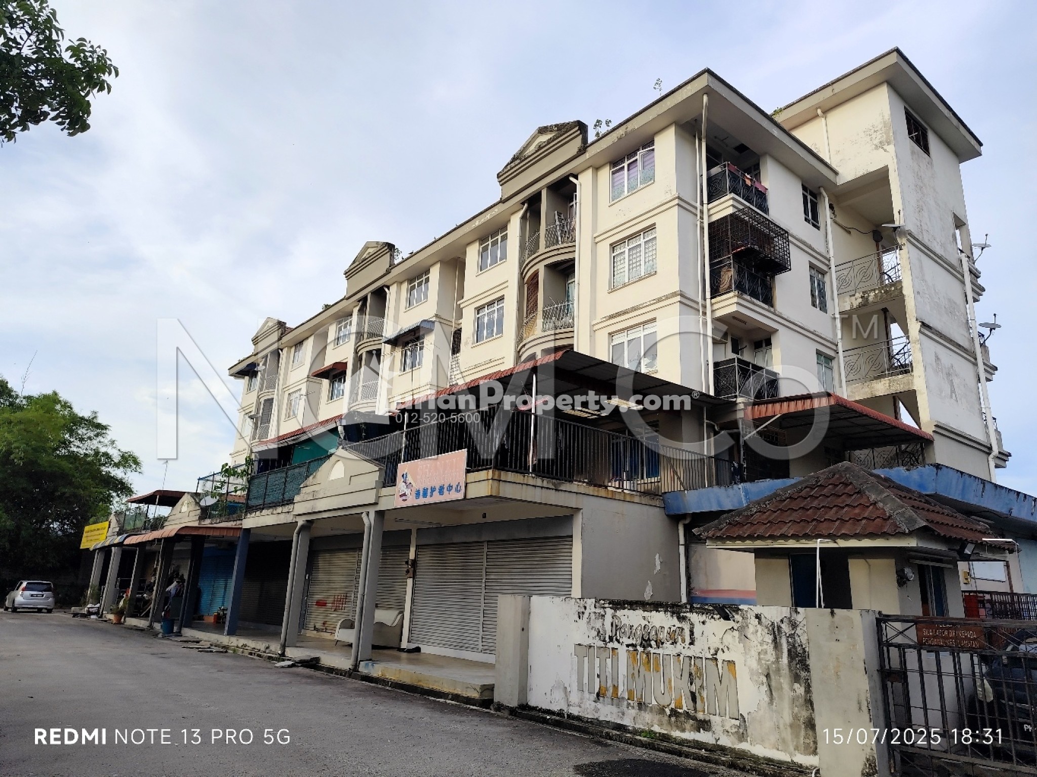 Apartment For Auction at Pangsapuri Titi Mukim