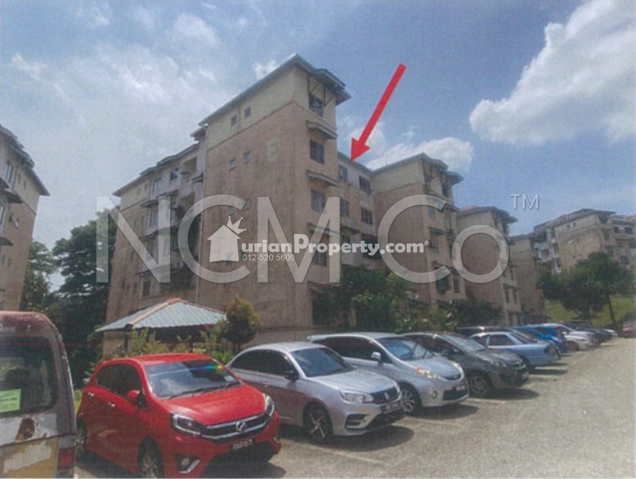 Apartment For Auction at Anggerik Apartment