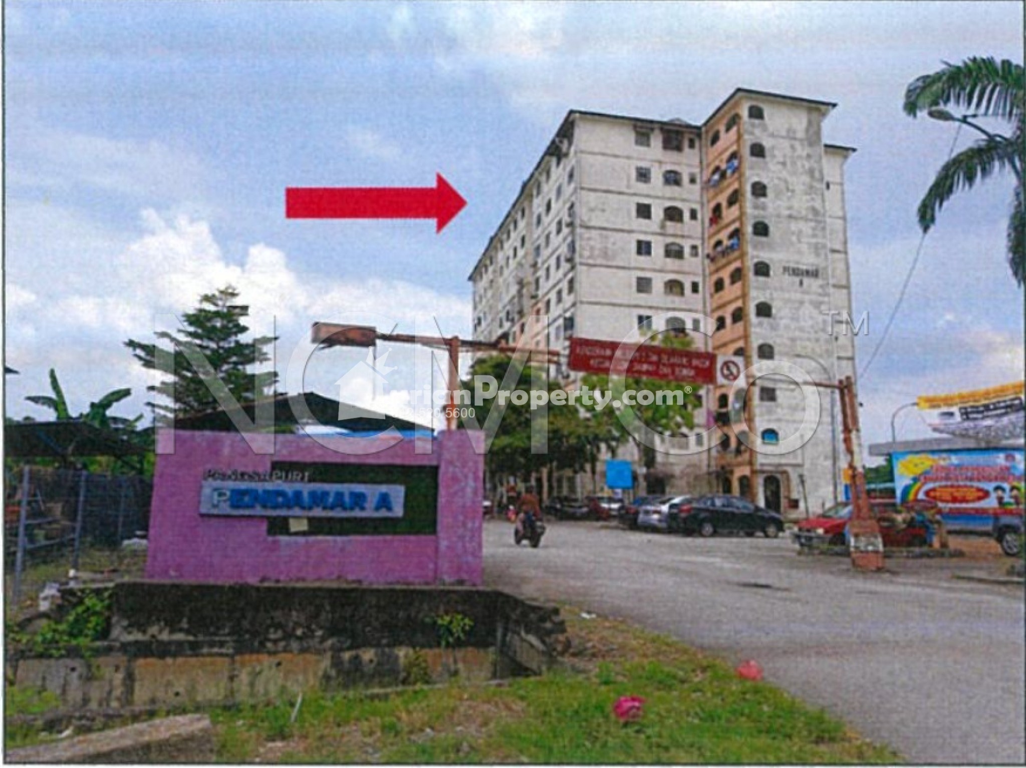 Apartment For Auction at Pangsapuri Pendamar A
