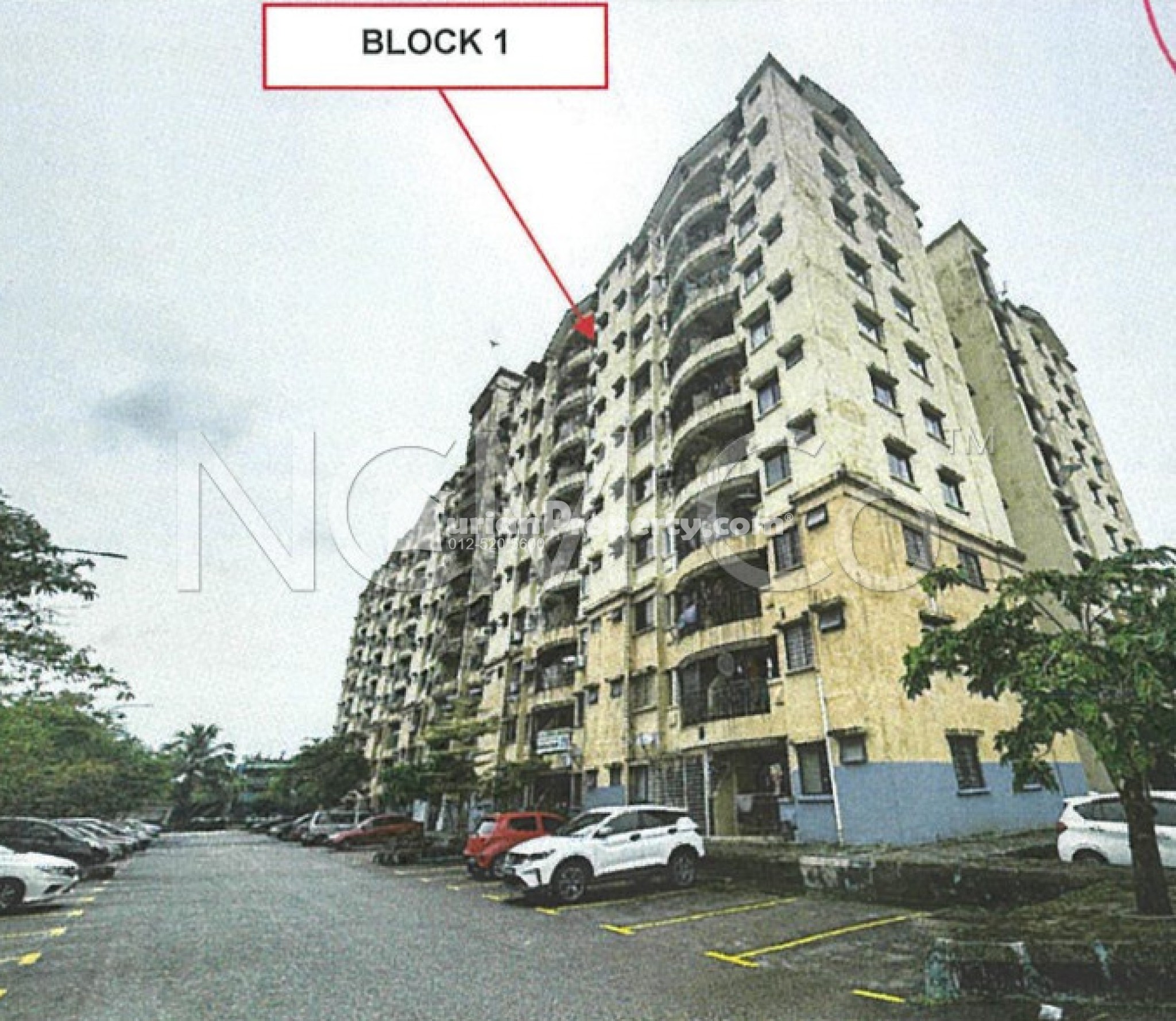 Apartment For Auction at Perdana Apartment