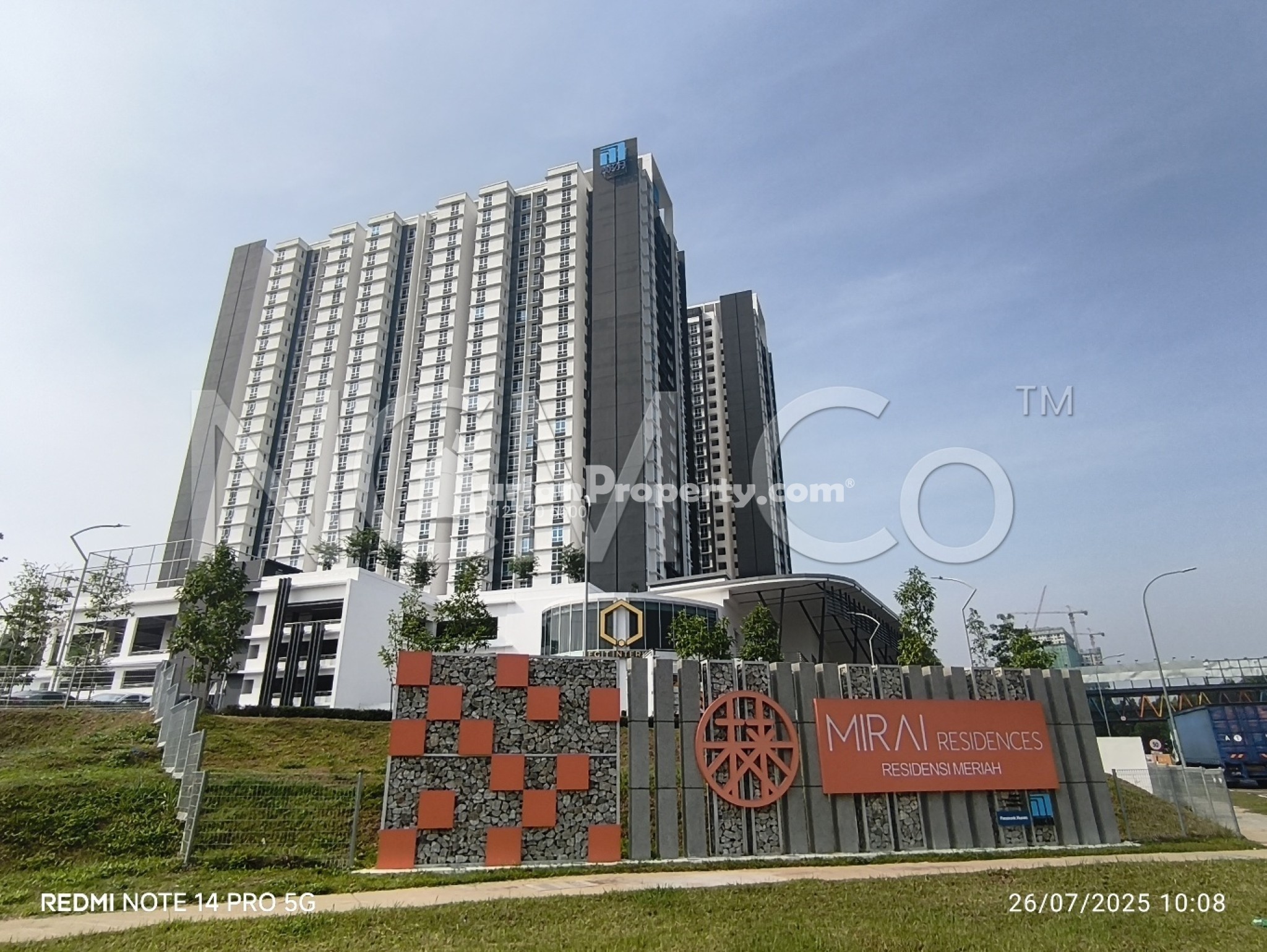 Serviced Residence For Auction at MIRAI Residences