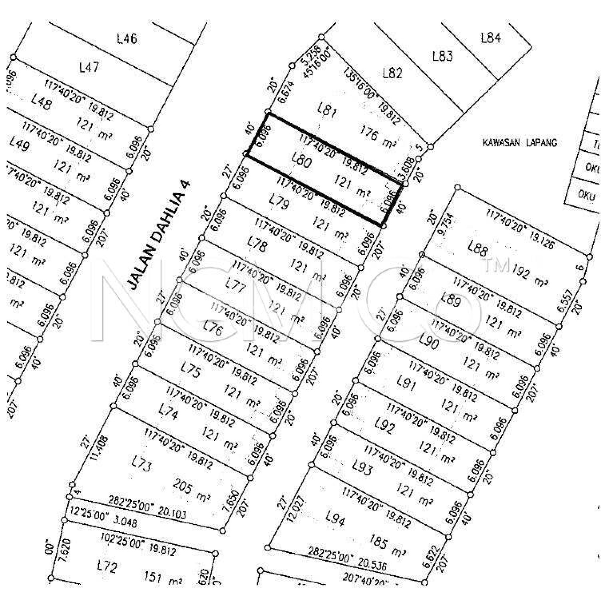 Terrace House For Auction at Tamansari