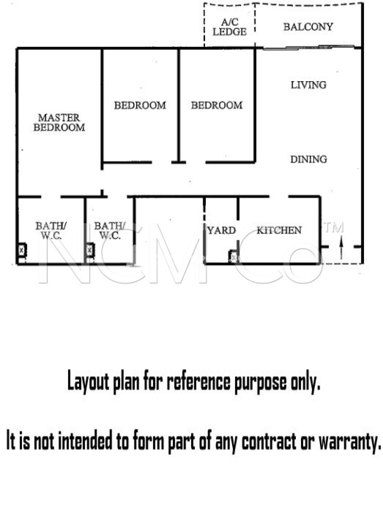Serviced Residence For Auction at UNA Serviced Apartment @ Jalan Peel
