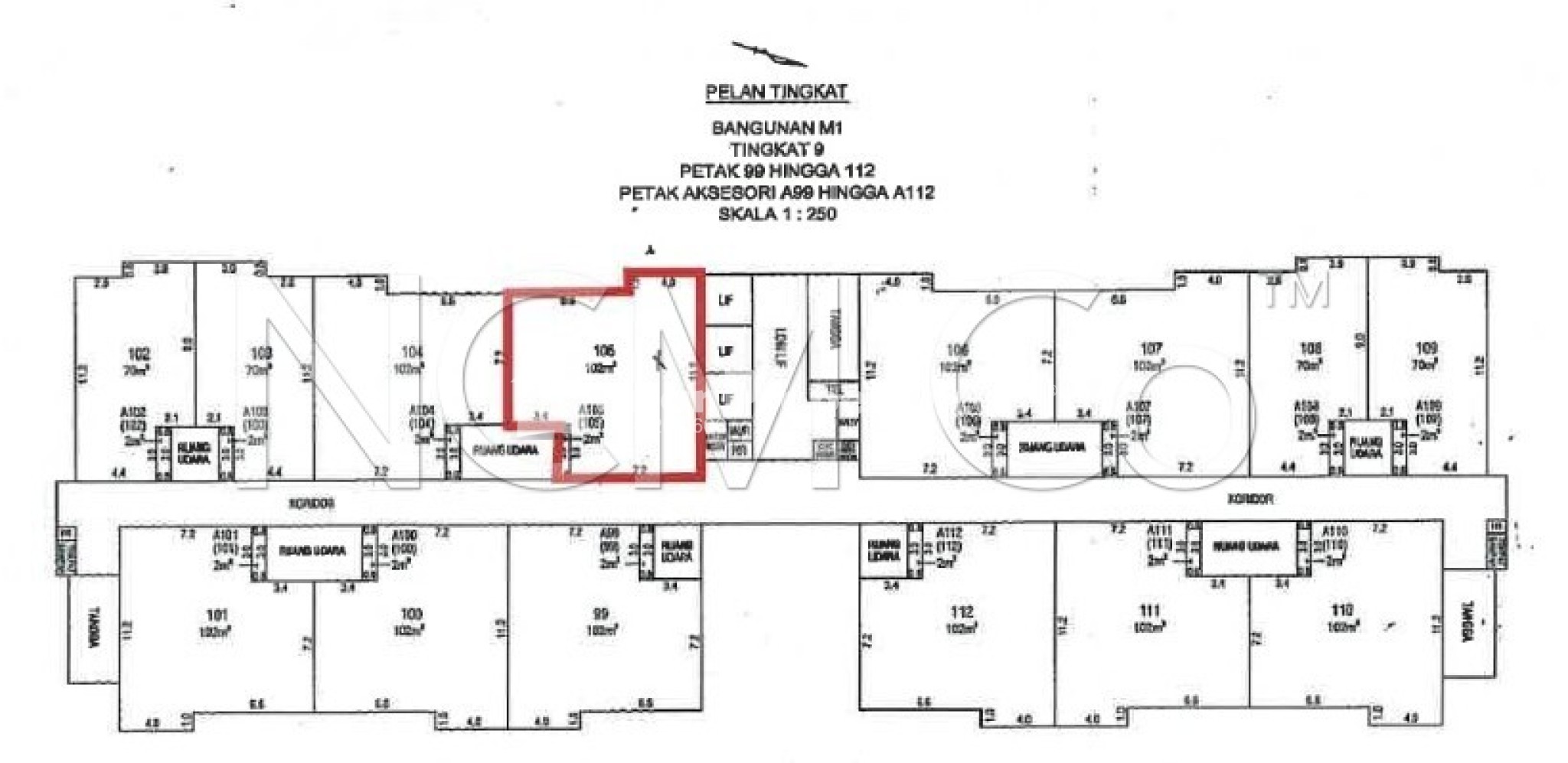 Serviced Residence For Auction at Twin Danga Residence