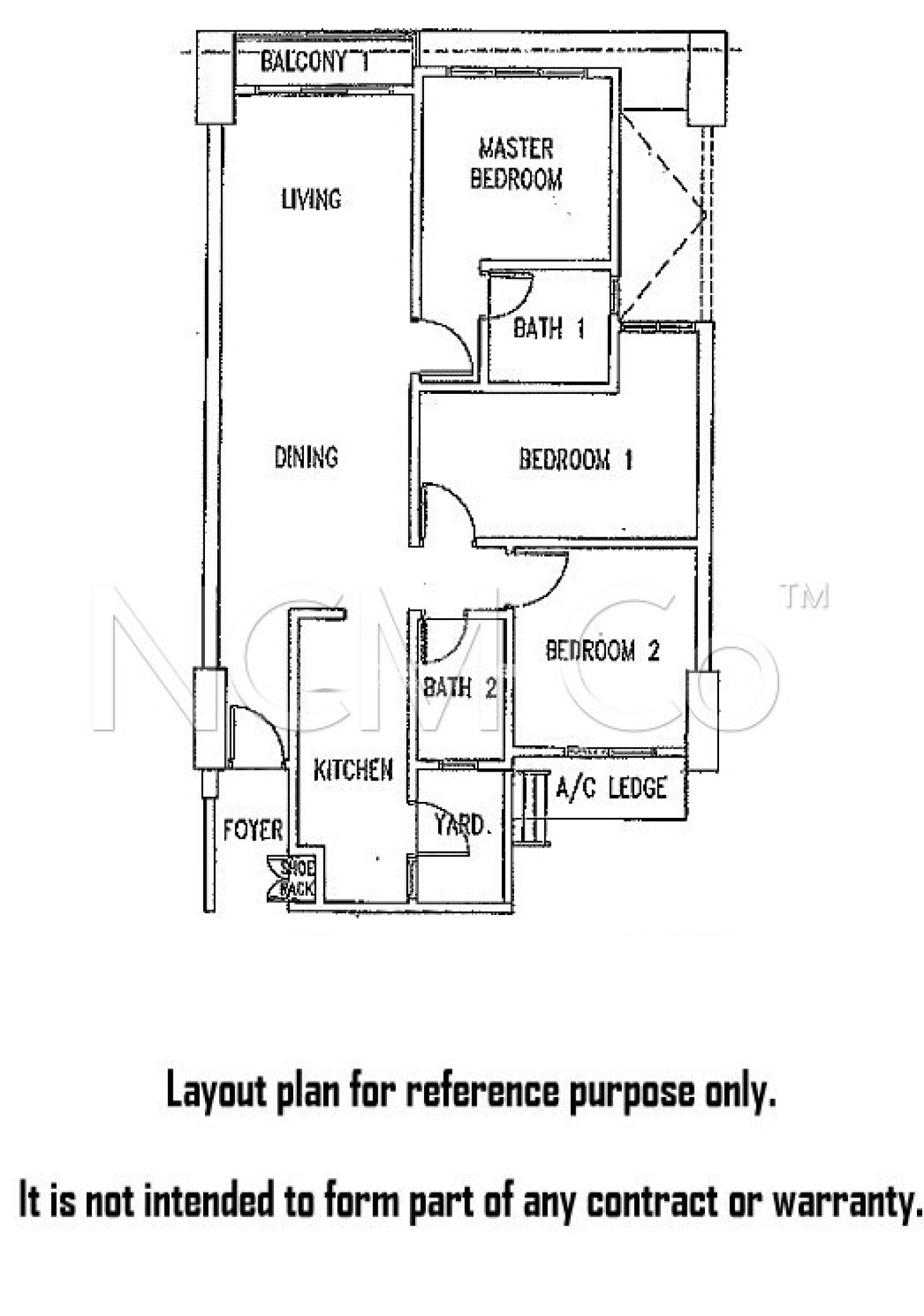 Apartment For Auction at Palm Garden Apartment