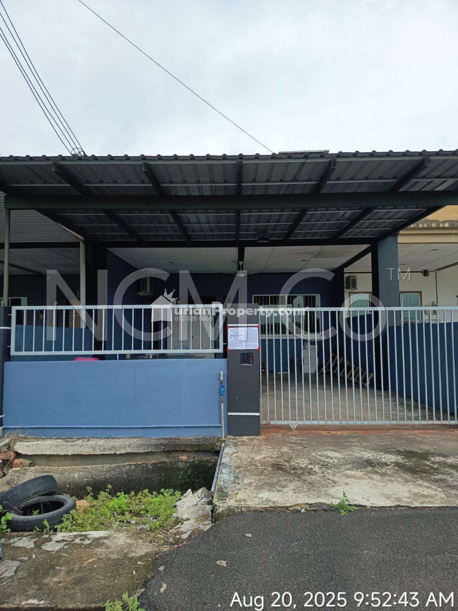 Terrace House For Auction at Sibu