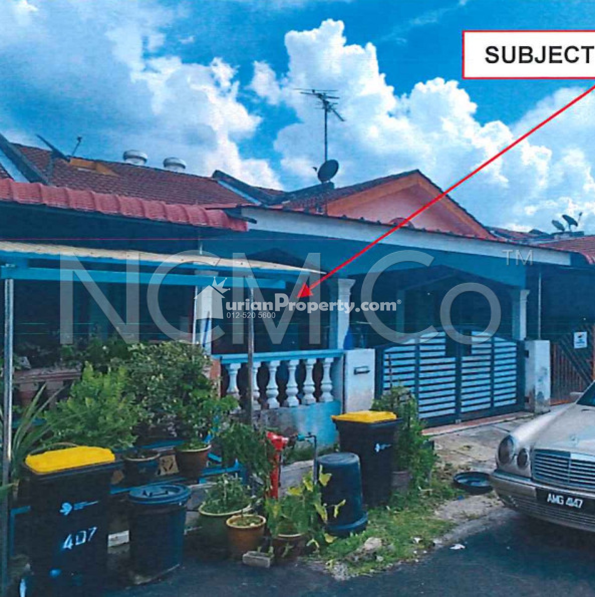 Terrace House For Auction at Taman Chandan Puteri