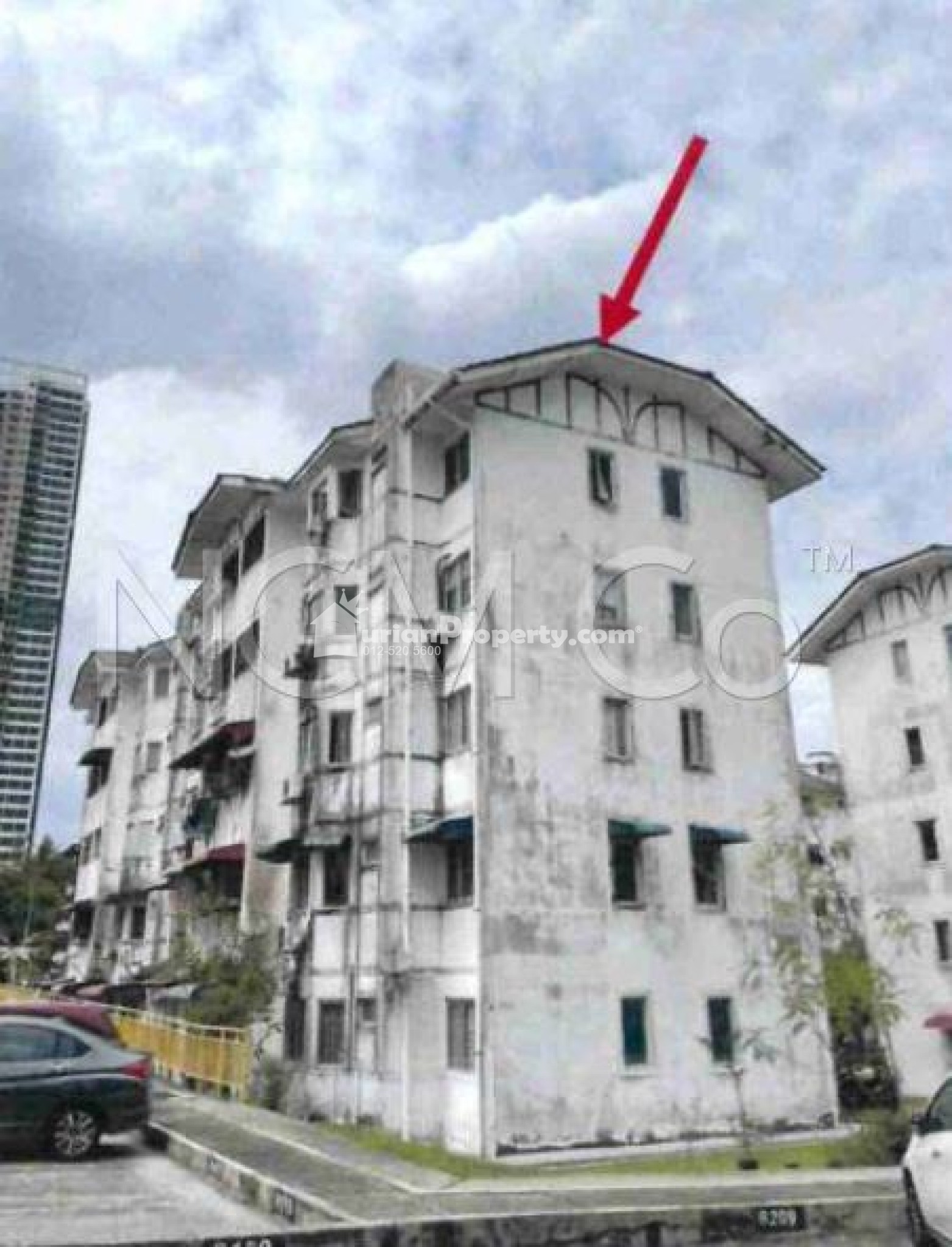 Apartment For Auction at Pangsapuri Palma Puteri