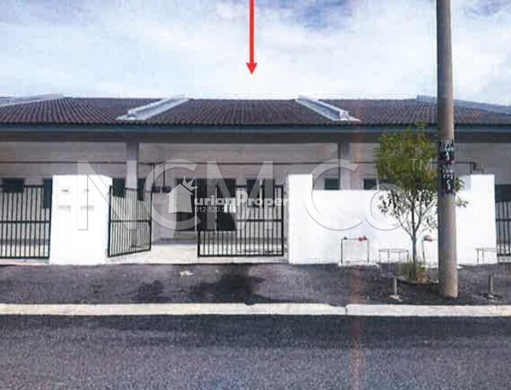 Terrace House For Auction at Bidor