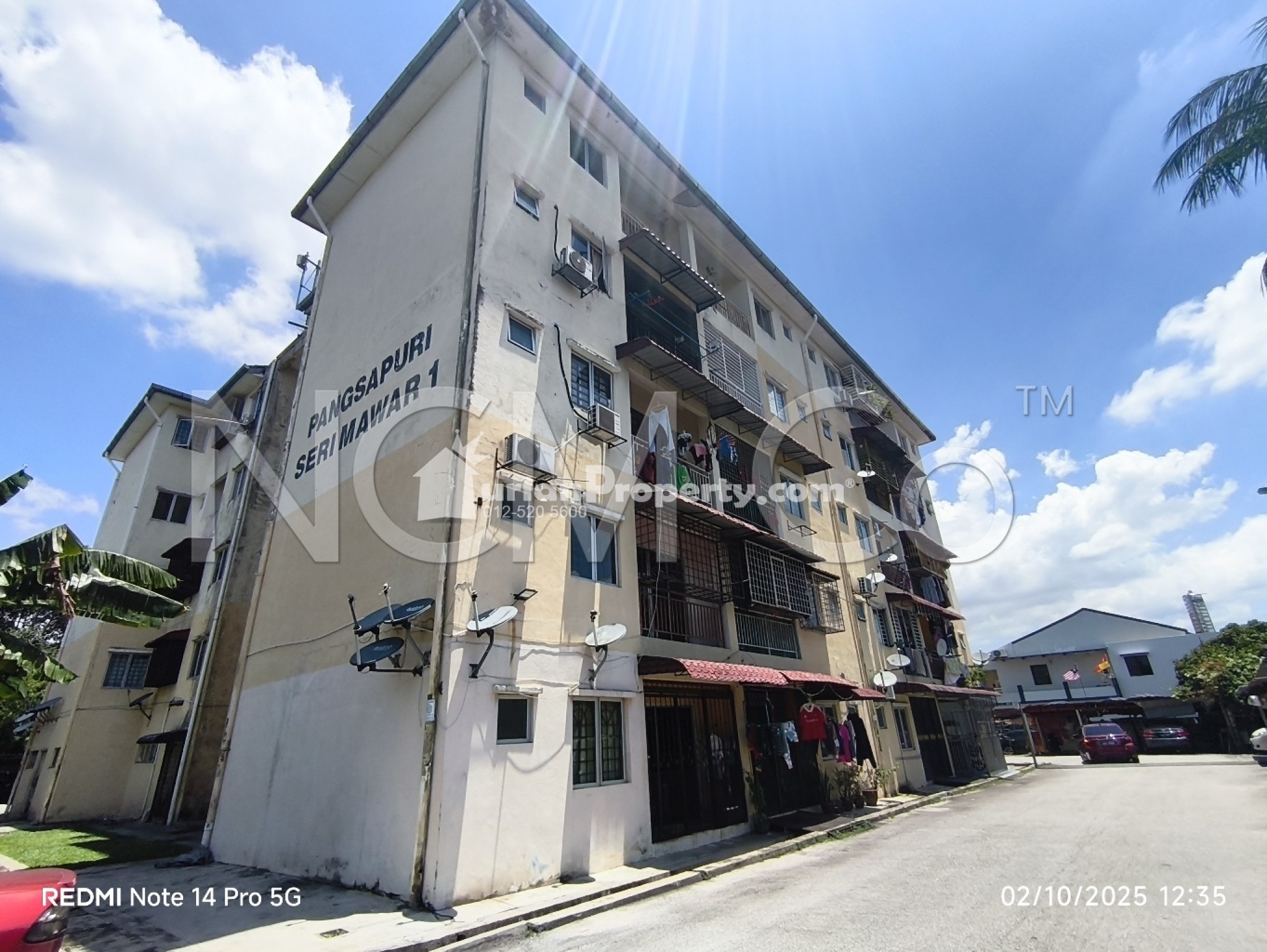 Apartment For Auction at Pangsapuri Seri Mawar 1 & 2