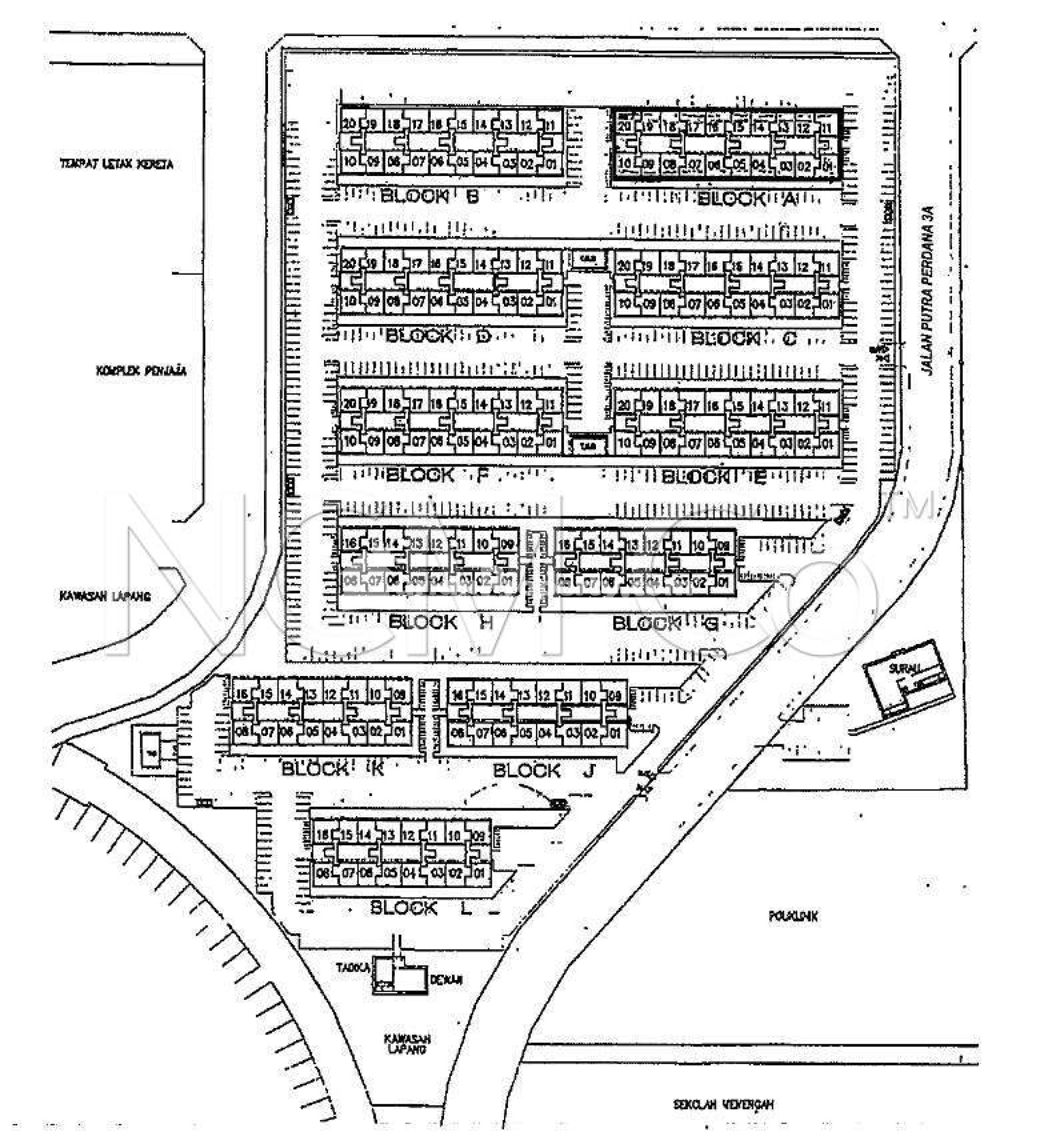 Apartment For Auction at Siantan Apartment