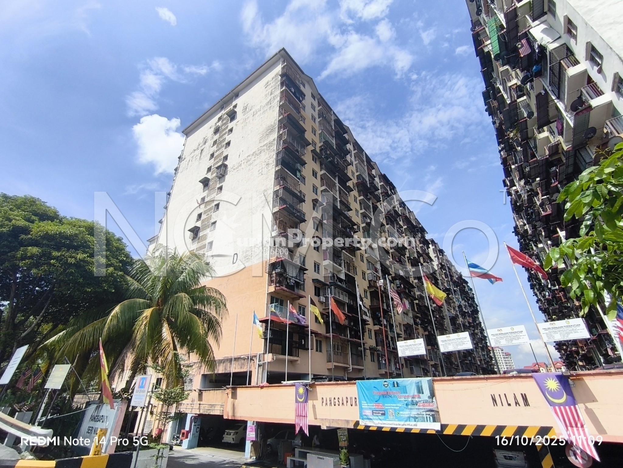 Flat For Auction at Pangsapuri Seri Nilam
