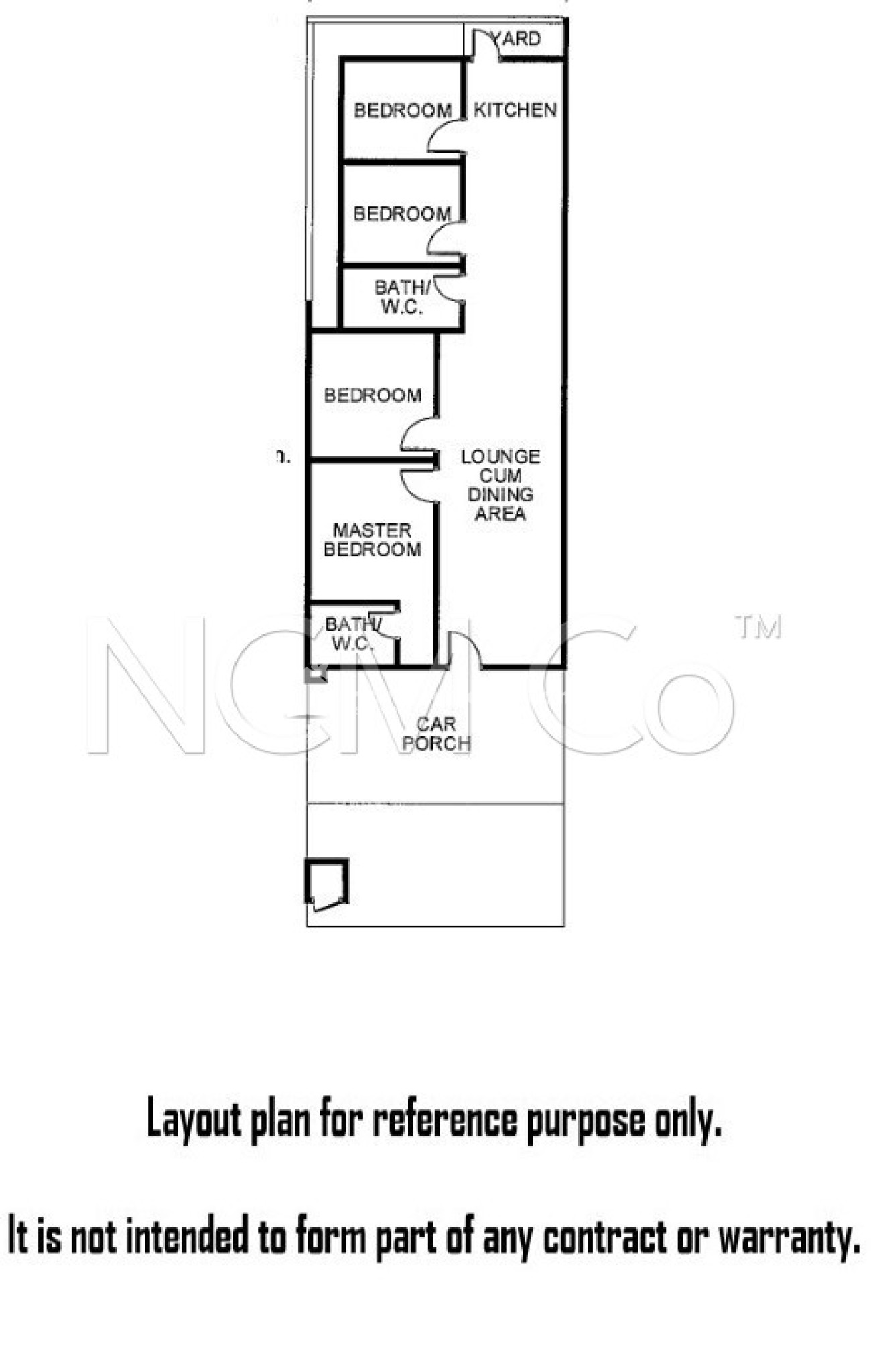 Terrace House For Auction at Kita Mekar
