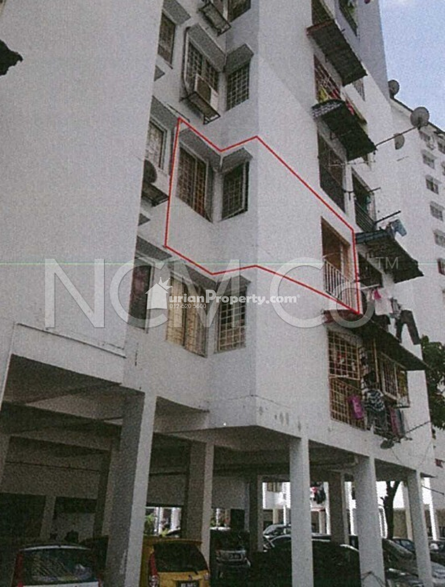 Apartment For Auction at Teratai Mewah Condominium