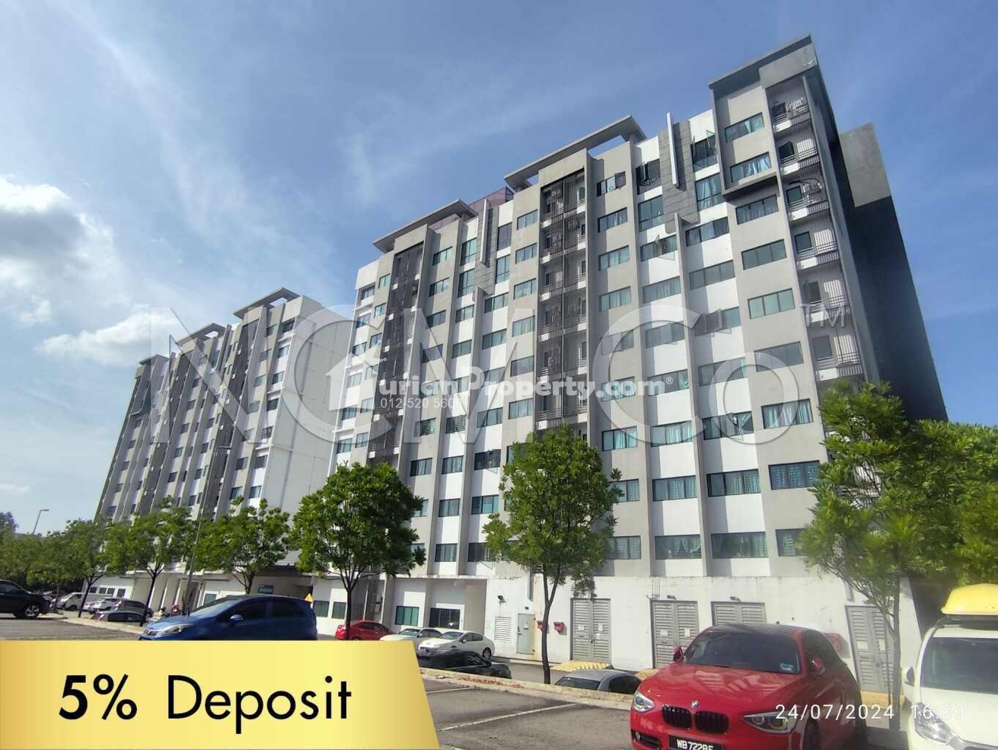 Apartment For Auction at Suria Rafflesia