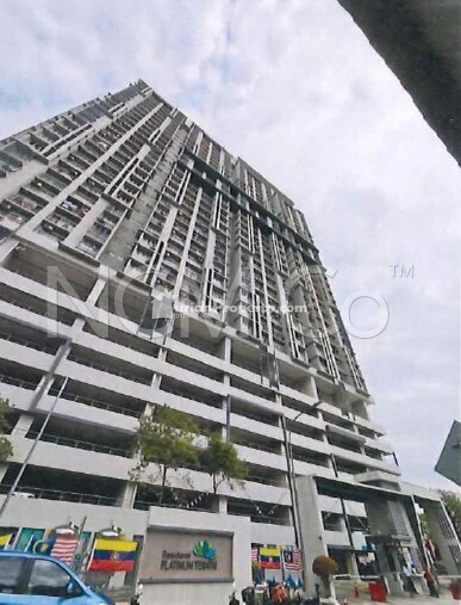 Apartment For Auction at Platinum Teratai