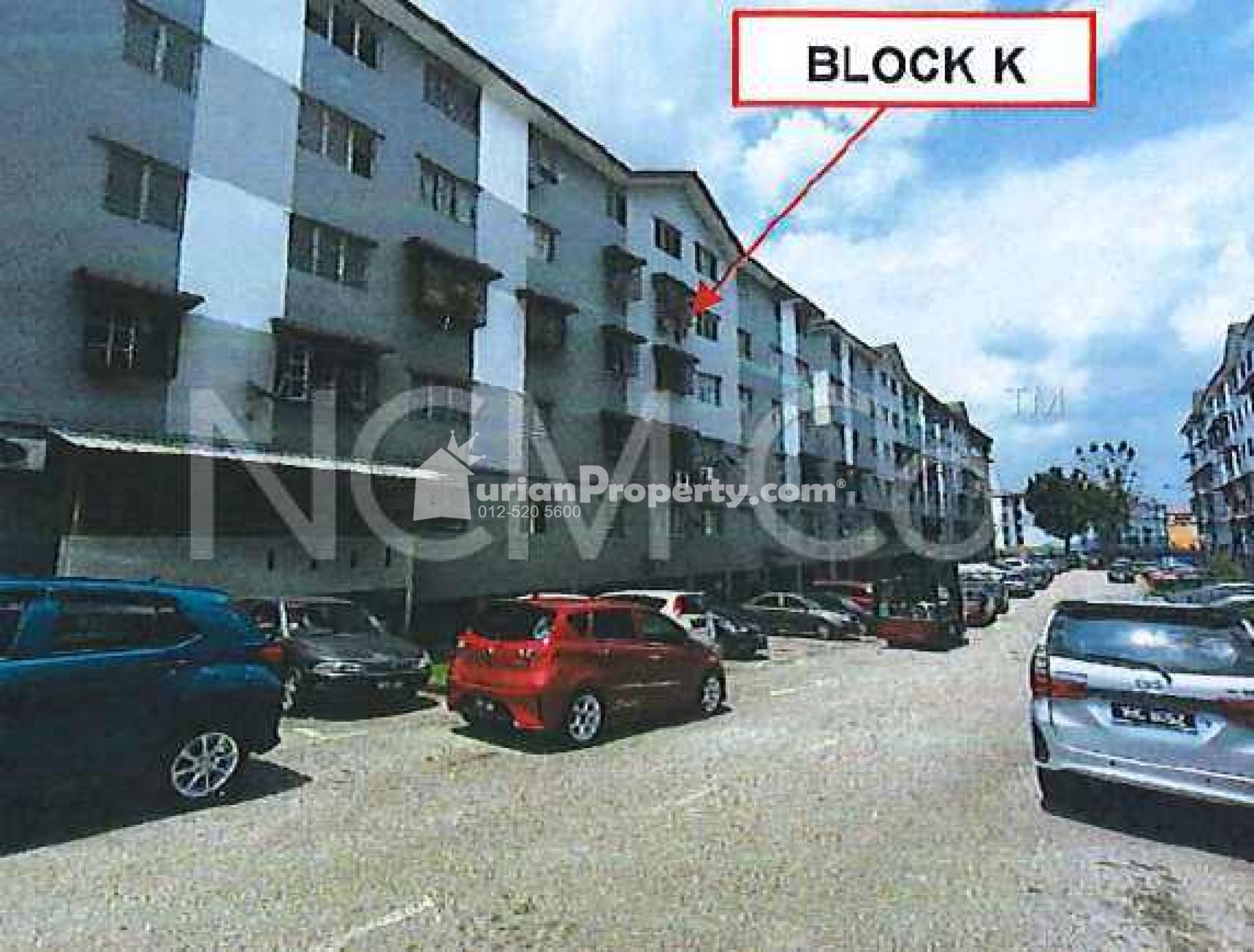 Apartment For Auction at Teratai Apartment