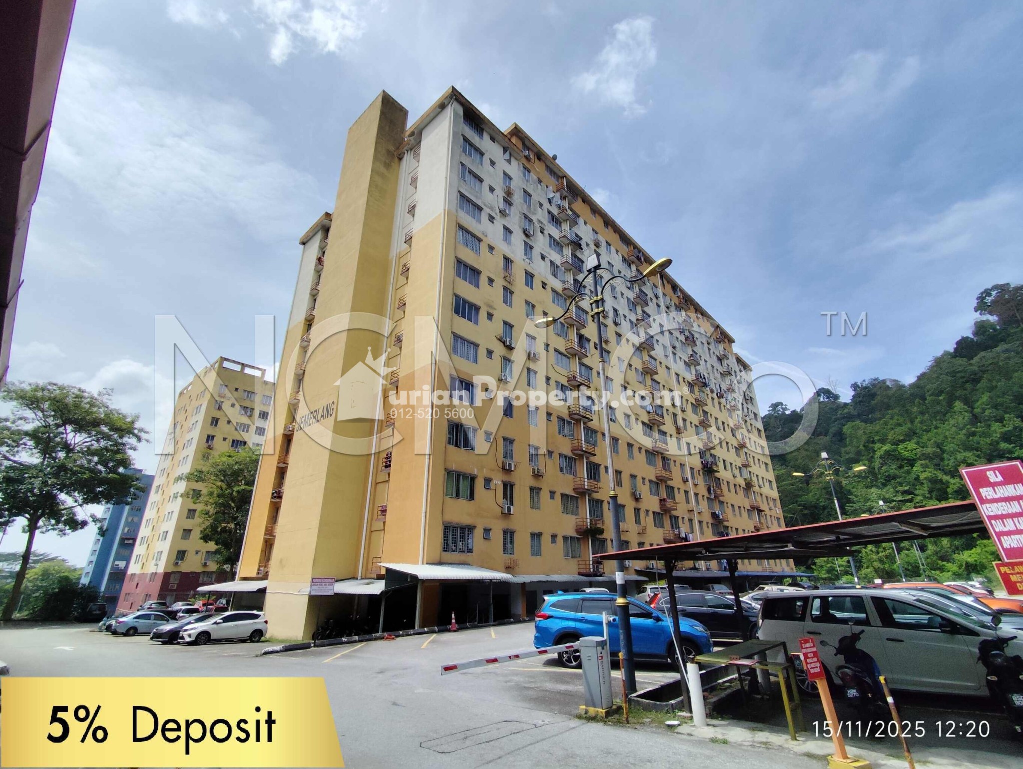 Apartment For Auction at Jemerlang Apartment @ Selayang Heights