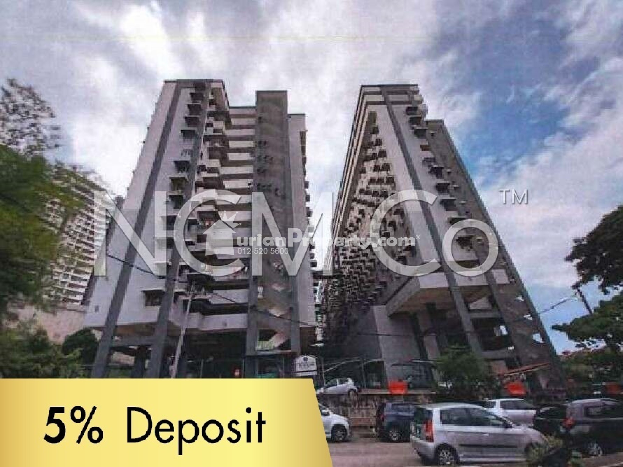 Flat For Auction at Krystal Heights