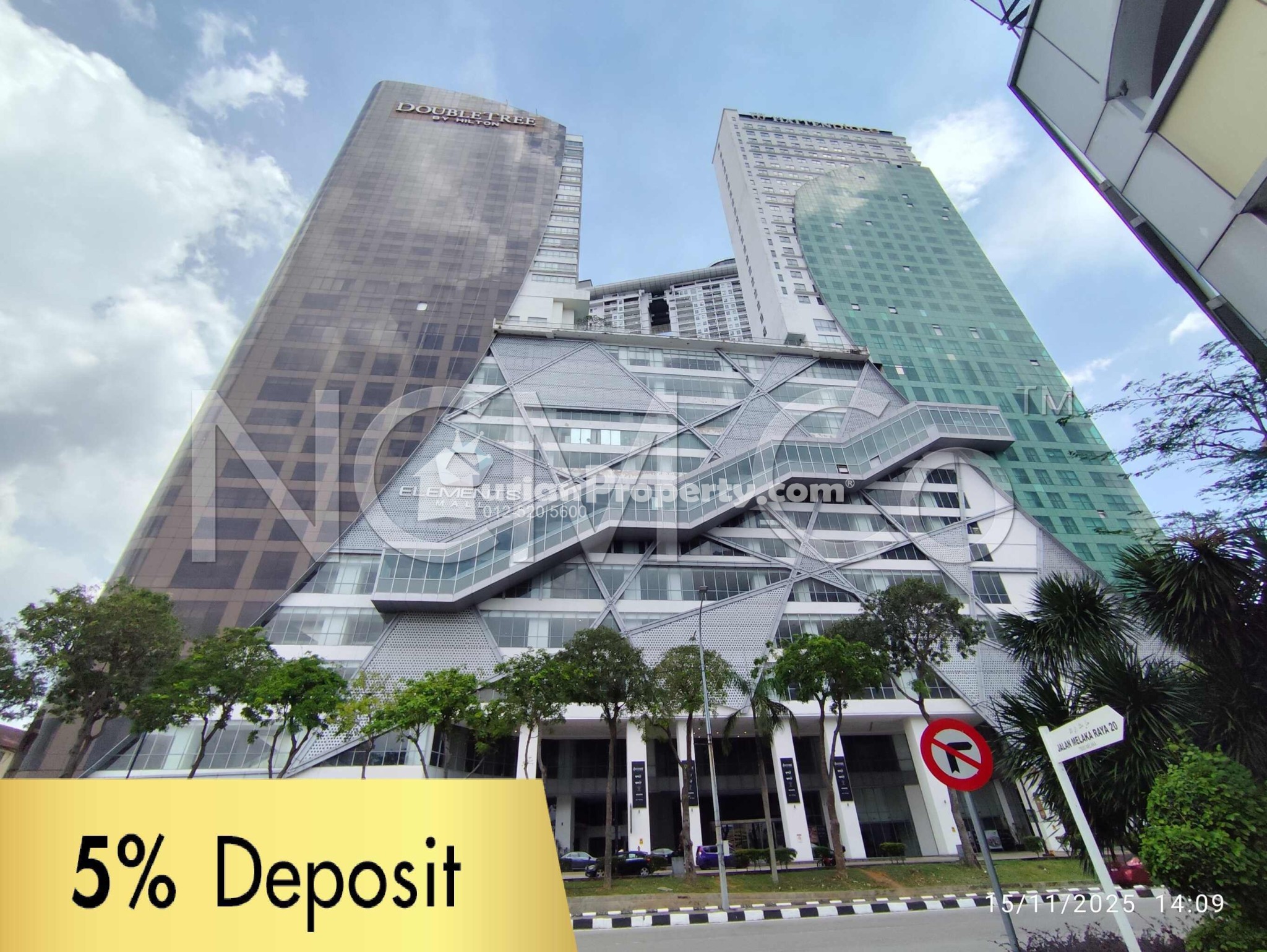 Retail Space For Auction at Elements Mall Melaka