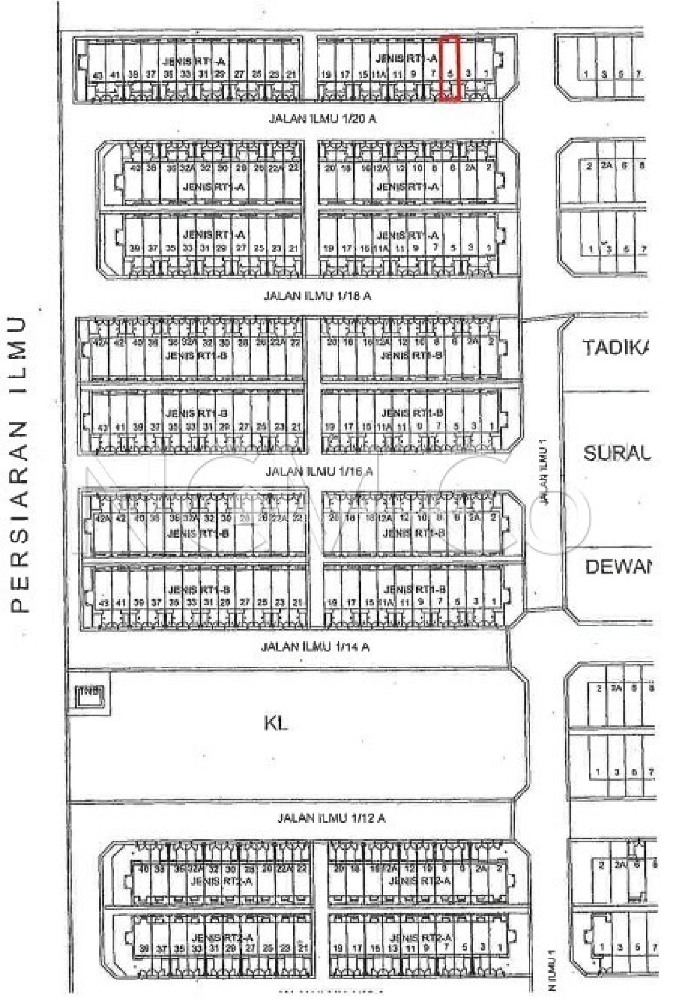Terrace House For Auction at Taman Ilmu