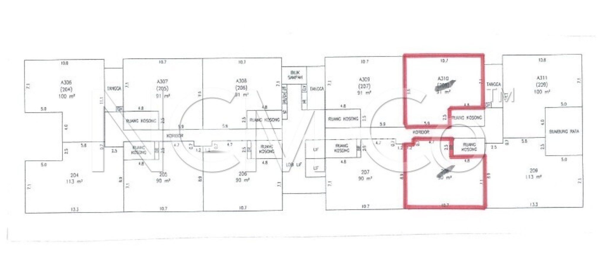 Apartment For Auction at Ria@Amaniah Mulia