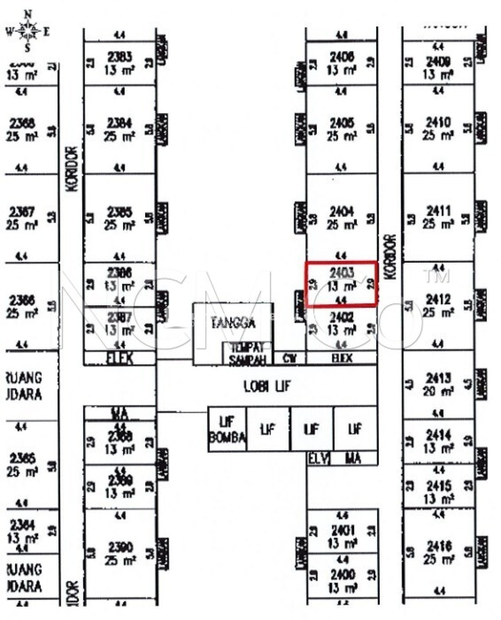 Serviced Residence For Auction at Unisuites