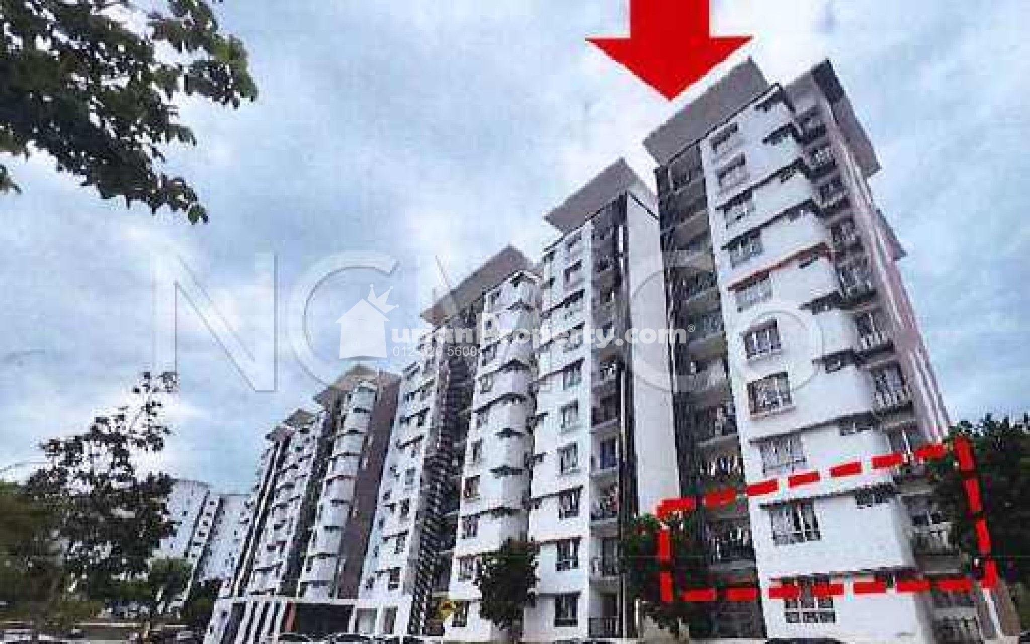 Apartment For Auction at Seri Kasturi