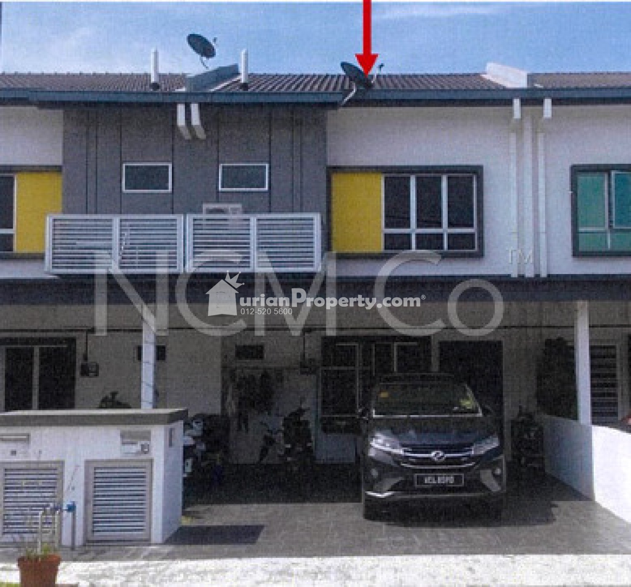 Terrace House For Auction at Kita Harmoni
