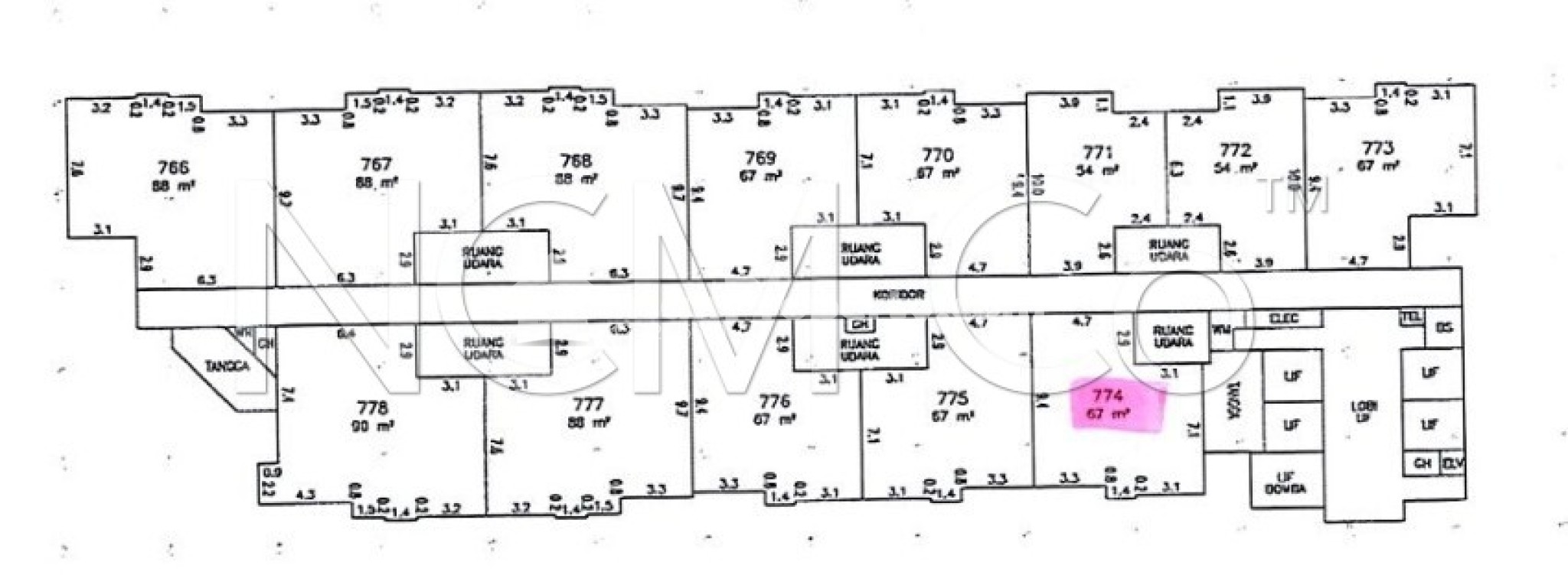 Serviced Residence For Auction at Desa Green Serviced Apartments