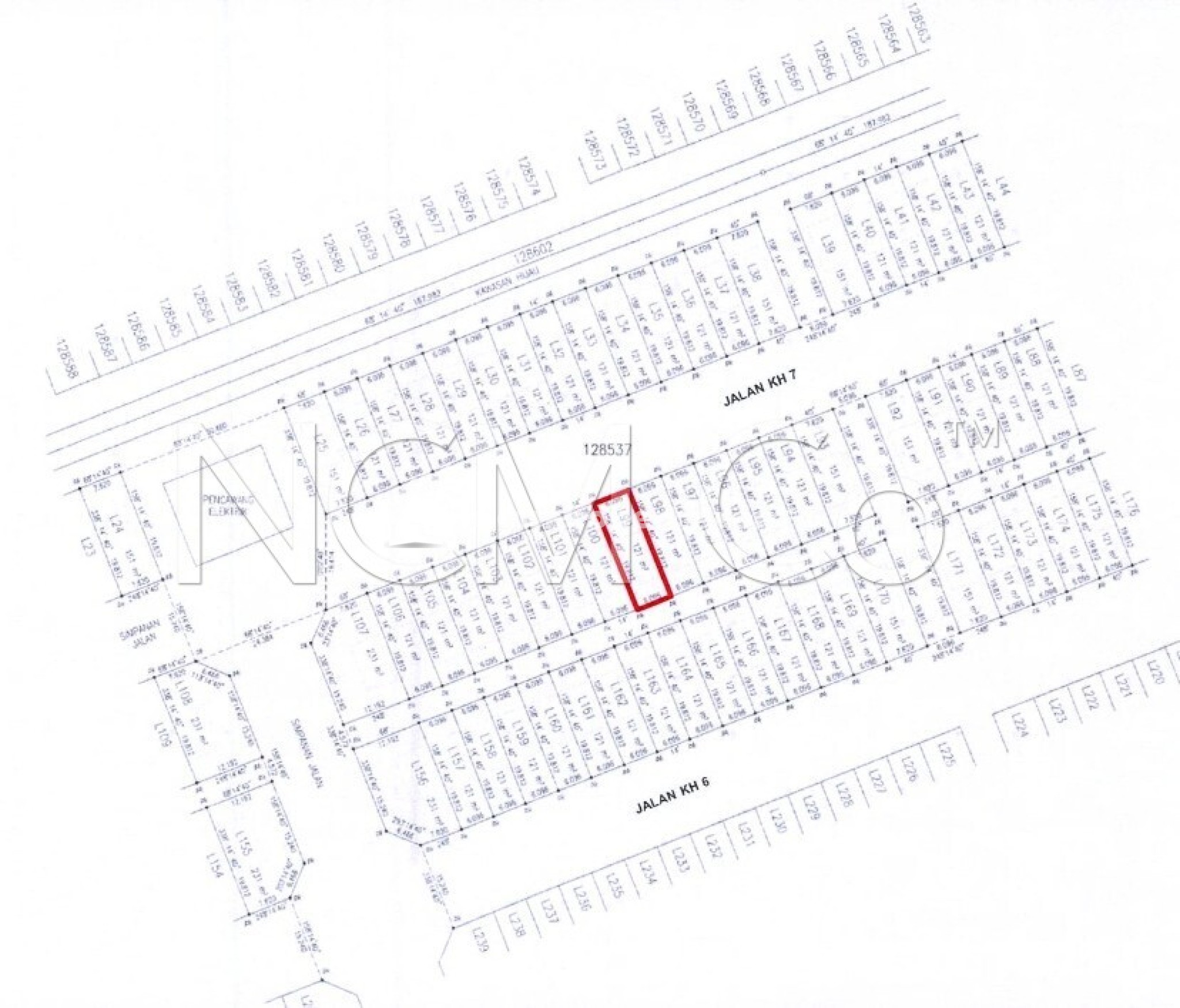 Terrace House For Auction at Kita Harmoni