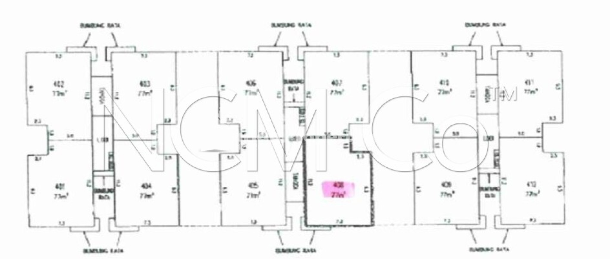 Apartment For Auction at Alam Budiman