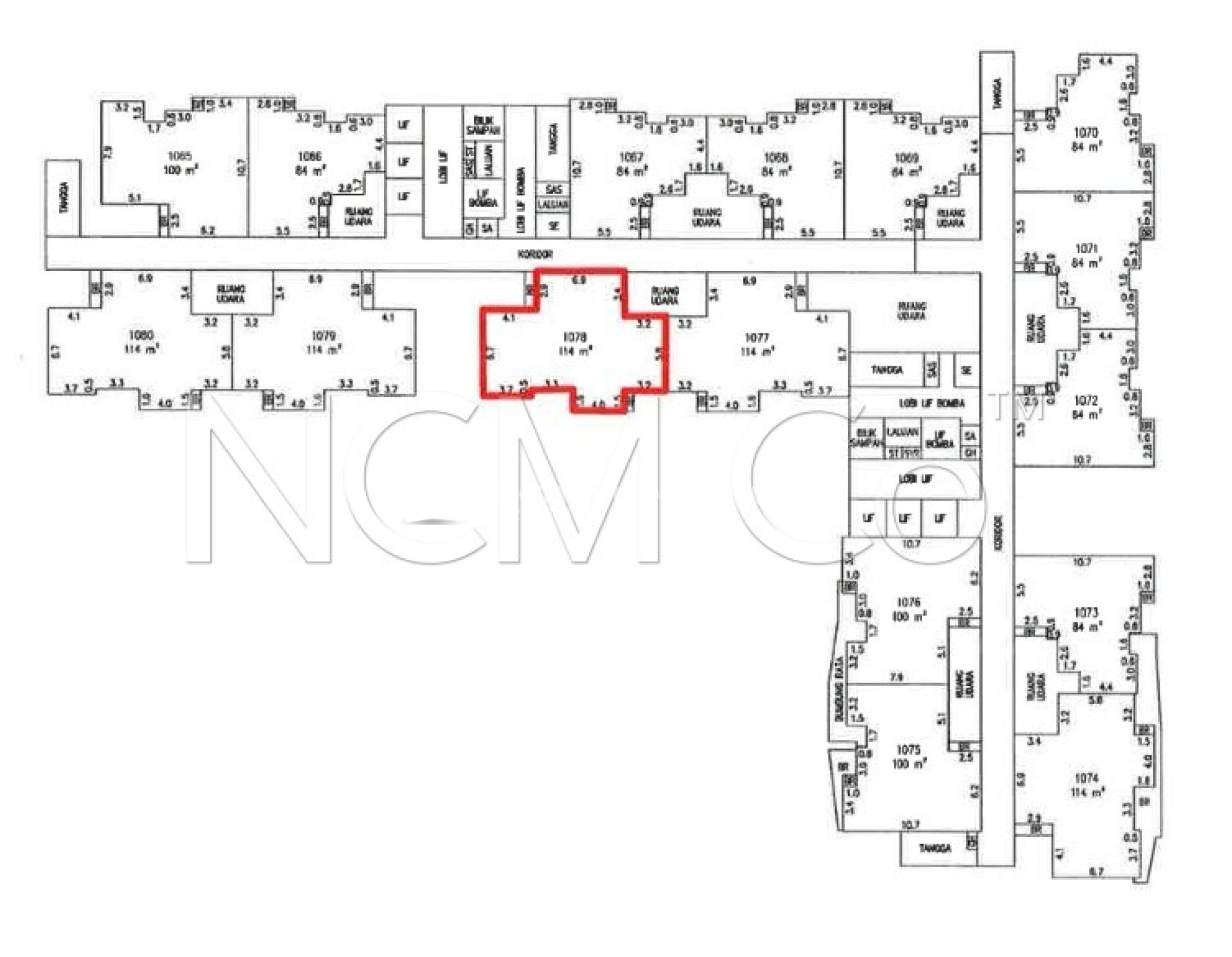 Serviced Residence For Auction at 99 Residence