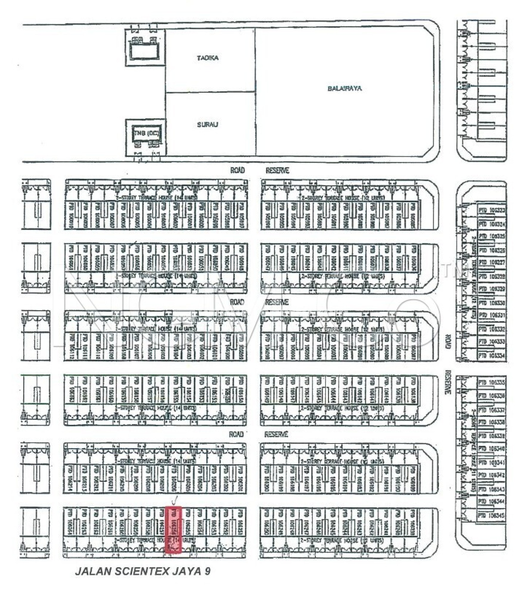 Terrace House For Auction at Taman Scientex Jaya