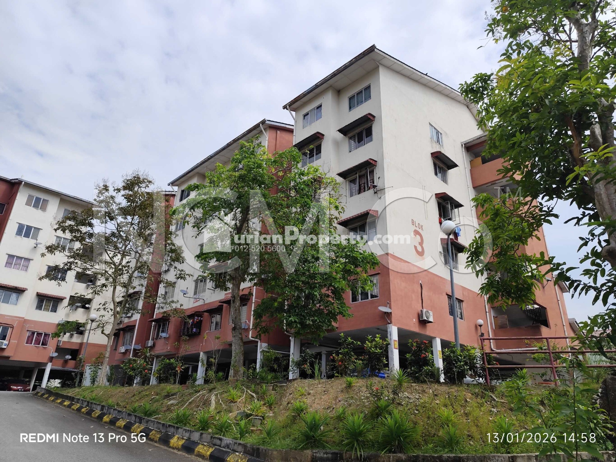 Apartment For Auction at Pangsapuri Taman Bukit Rawang Putra