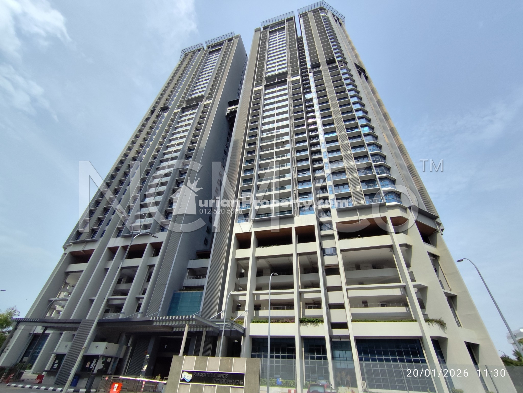 Serviced Residence For Auction at Atlantis Residence