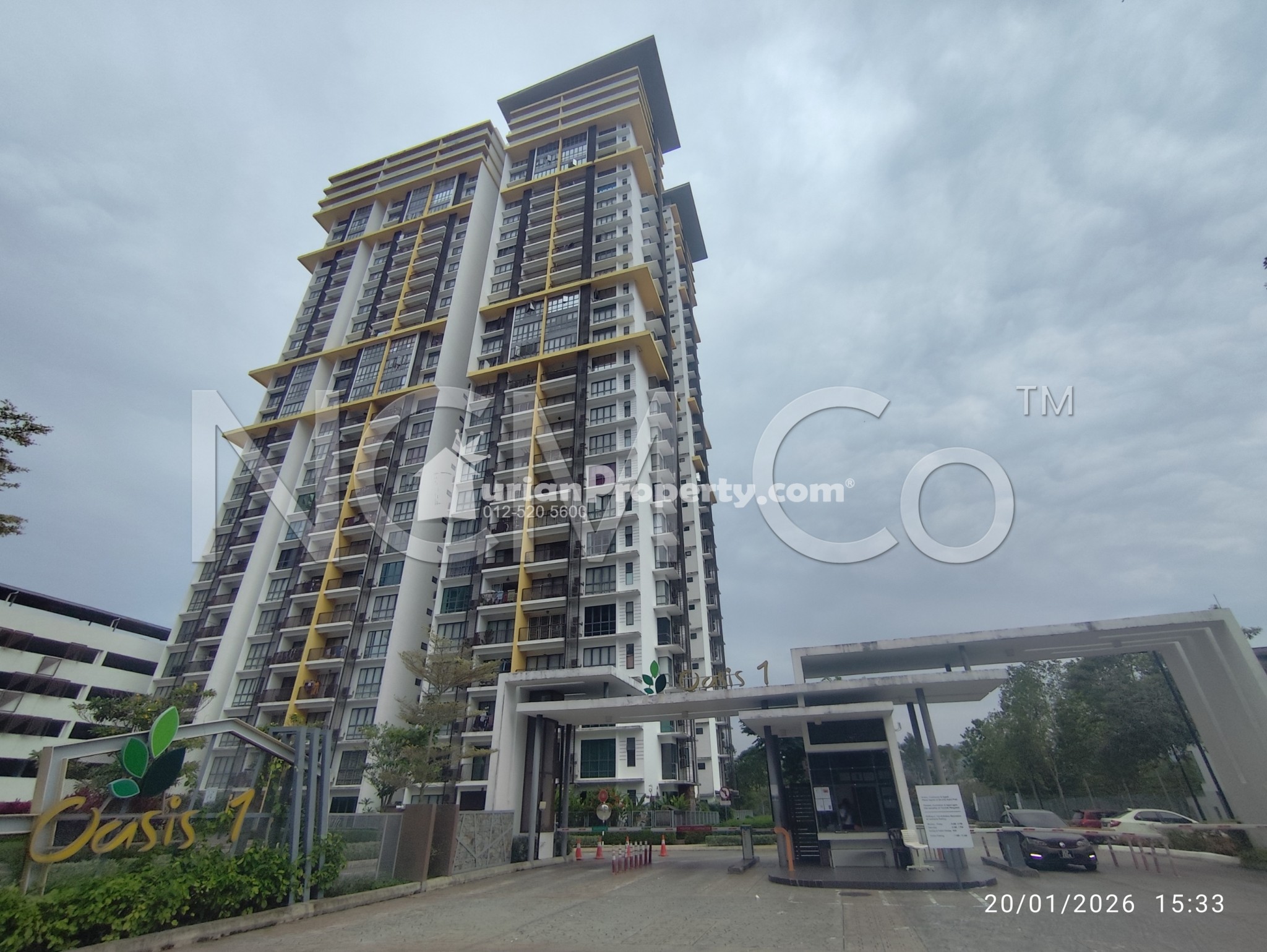Apartment For Auction at Oasis 1 @ Mutiara Heights