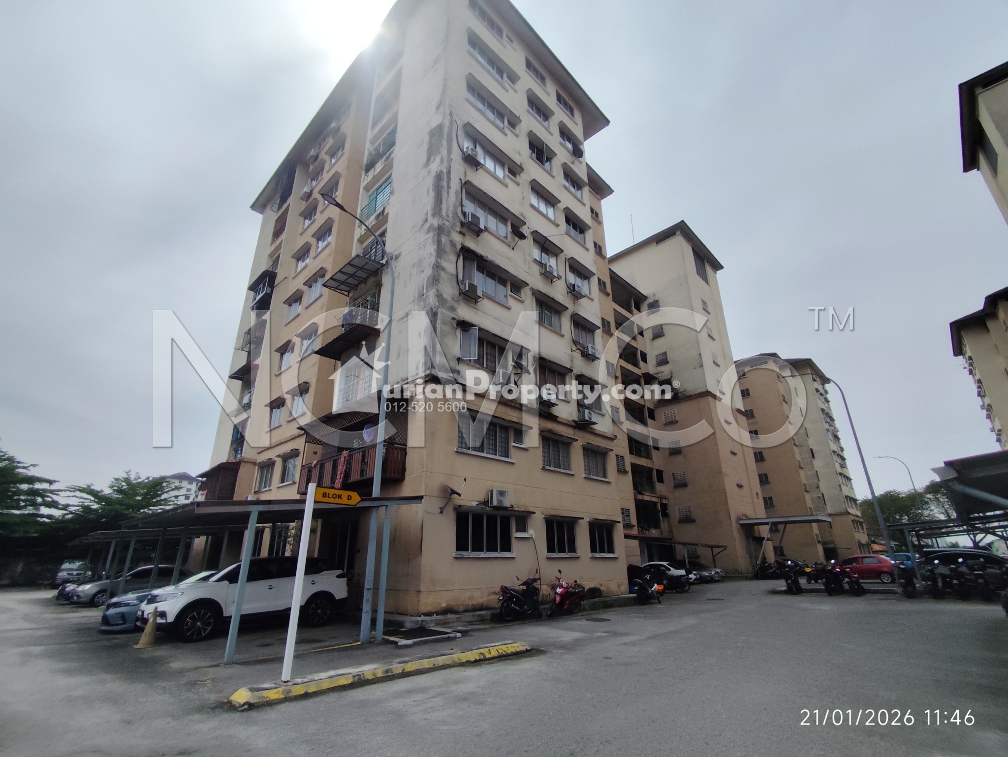Apartment For Auction at Puchong Permata 1