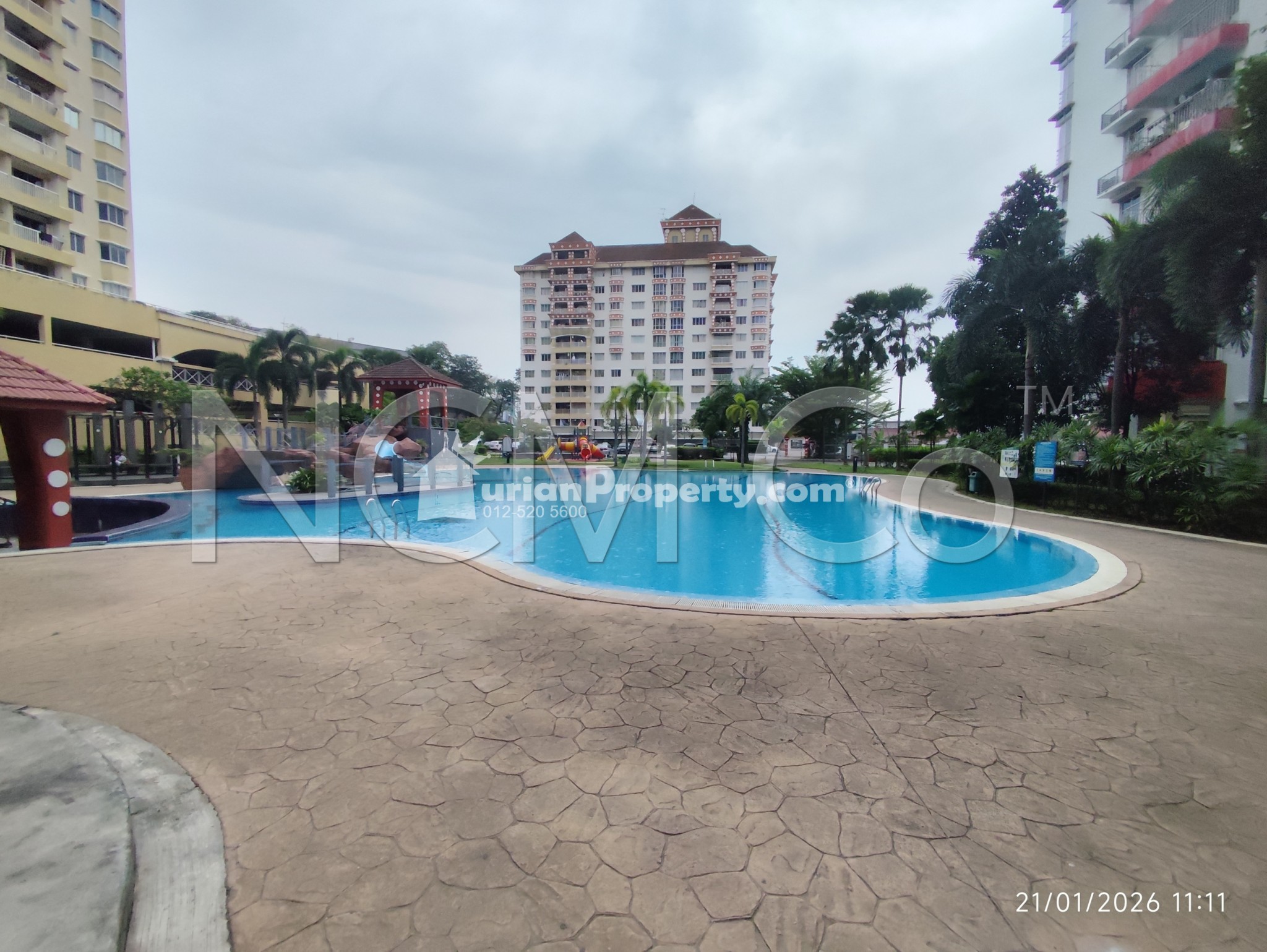 Serviced Residence For Auction at Koi Tropika