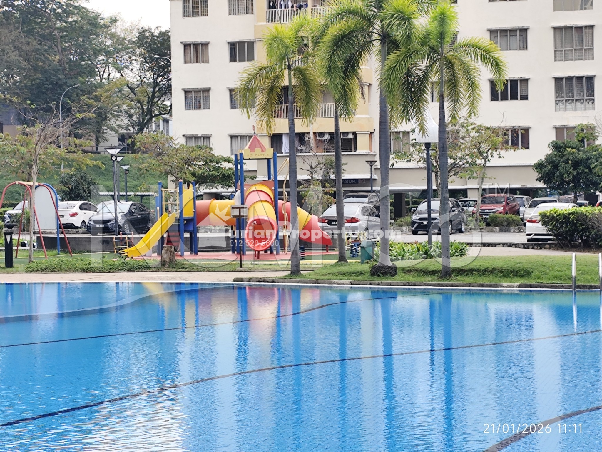 Serviced Residence For Auction at Koi Tropika