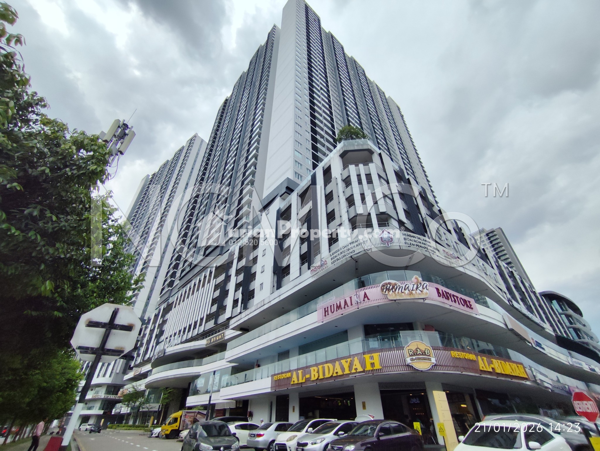 Serviced Residence For Auction at Sentul Point Suite Apartments