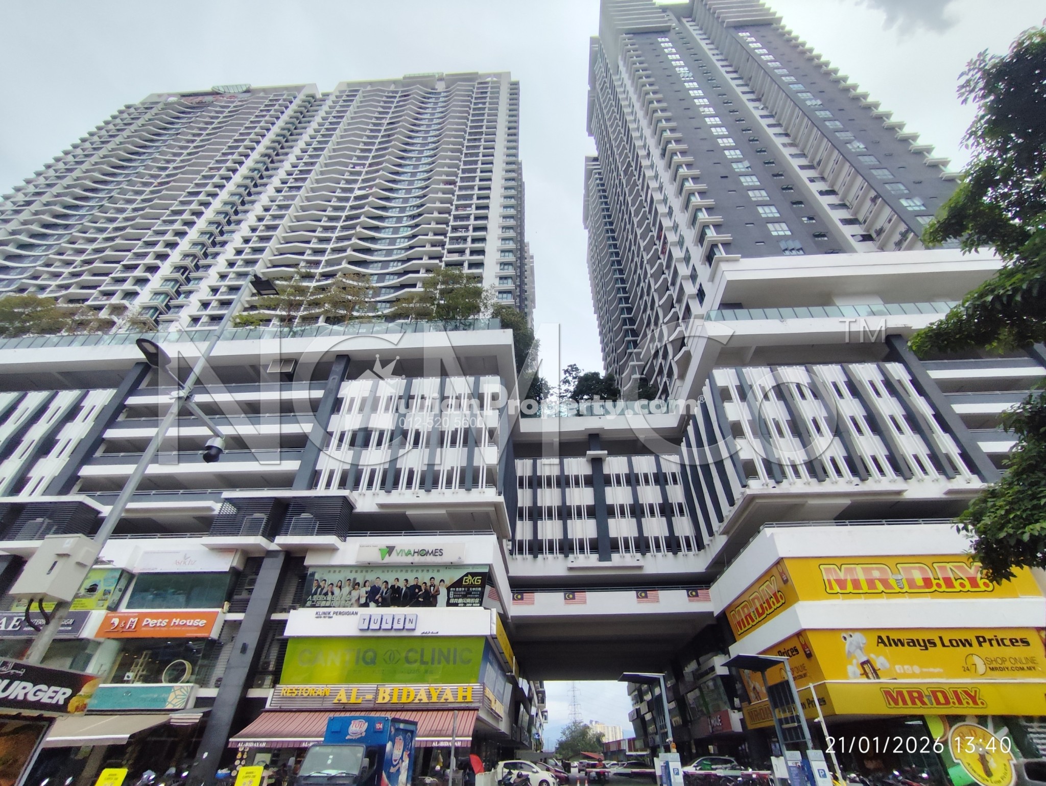 Serviced Residence For Auction at KL Traders Square