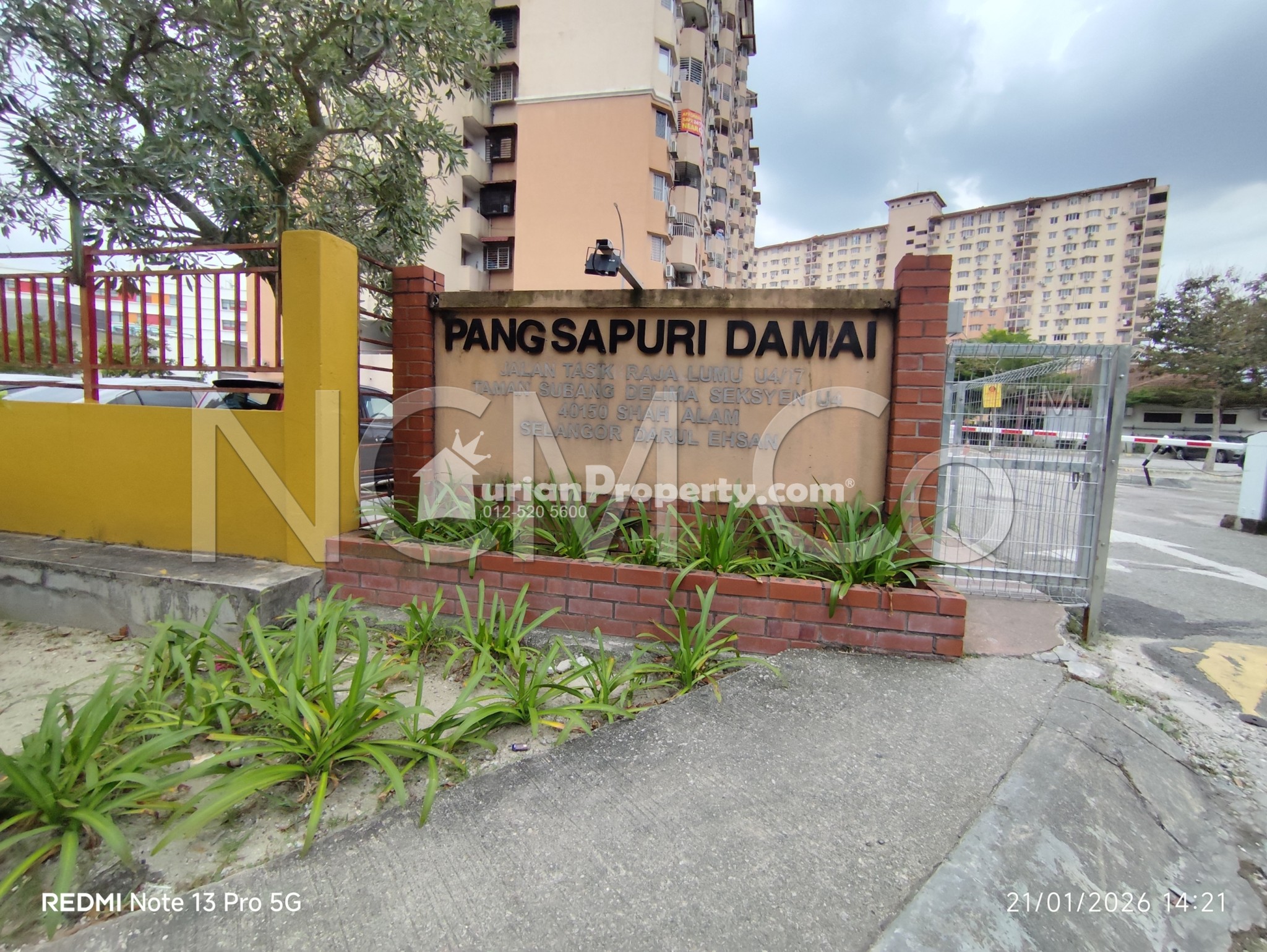 Apartment For Auction at Pangsapuri Damai