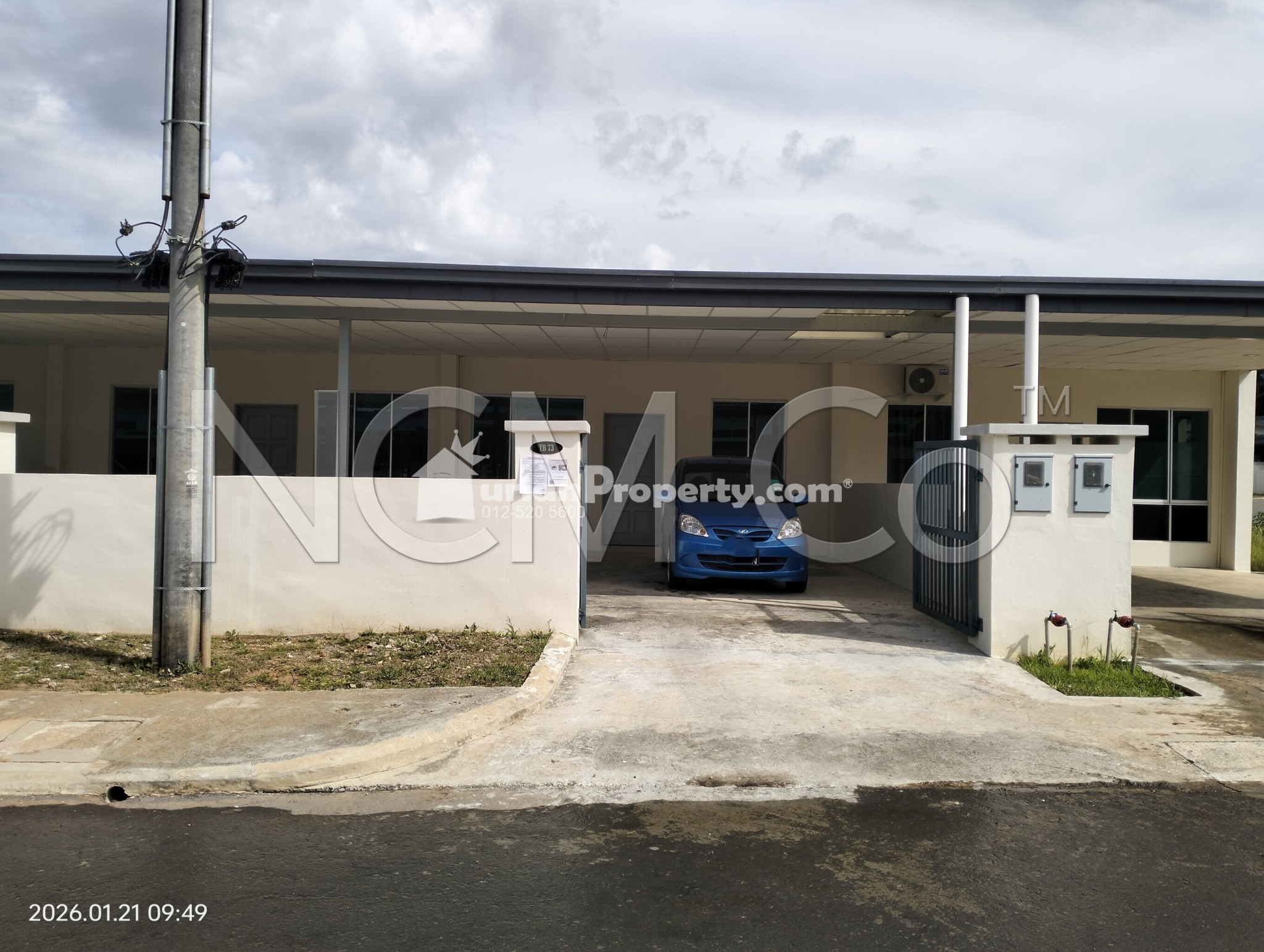 Terrace House For Auction at Tawau