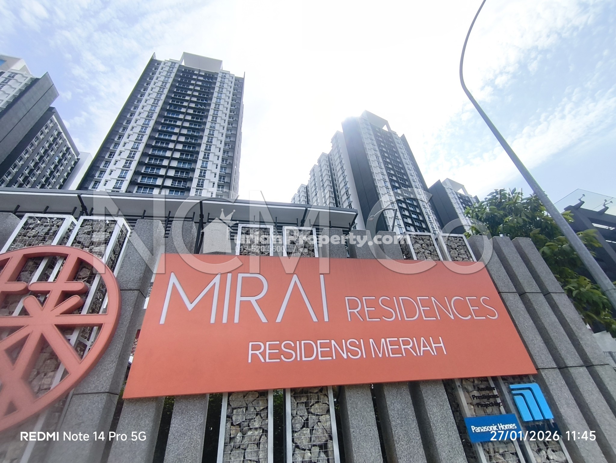 Serviced Residence For Auction at MIRAI Residences