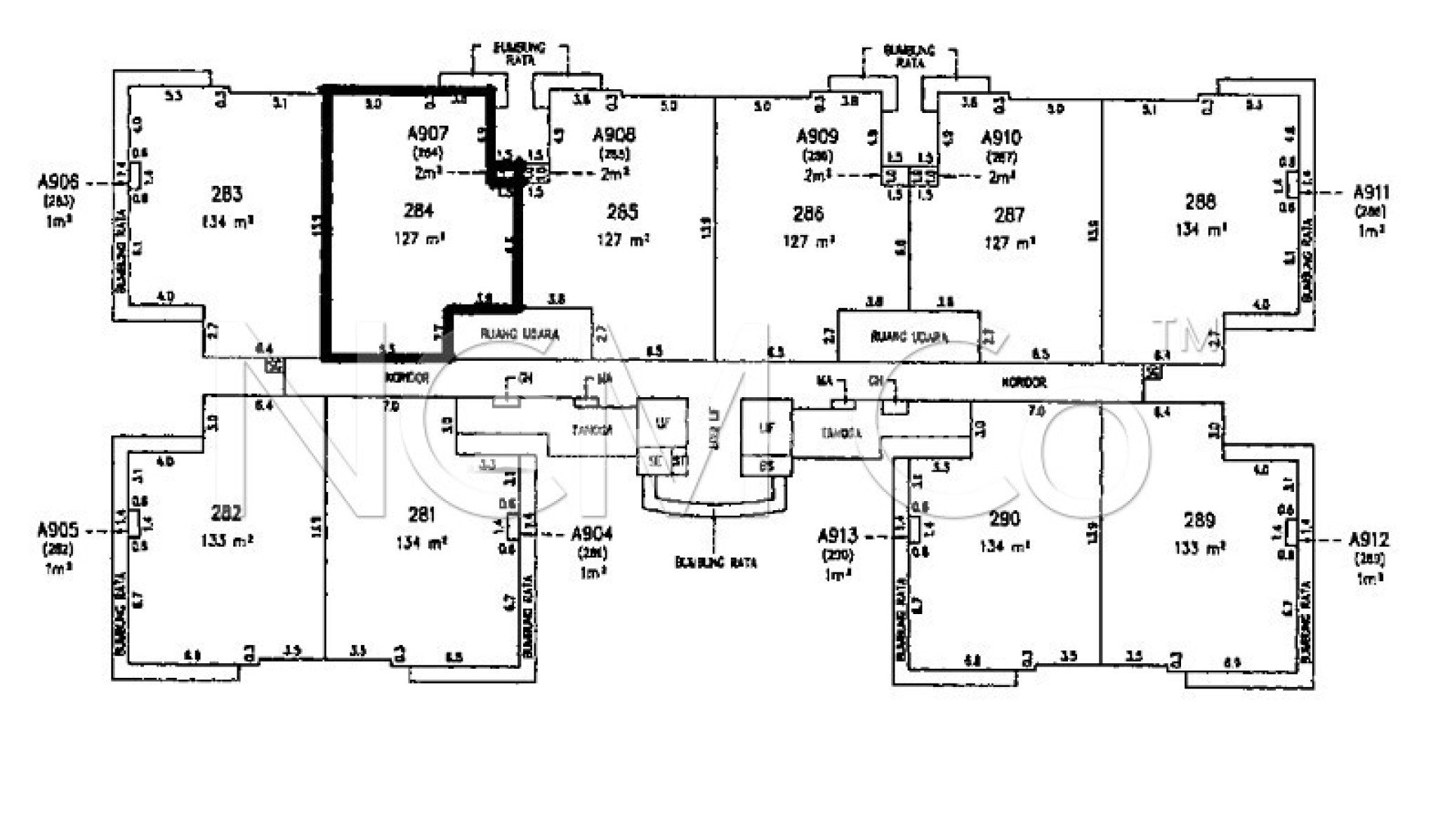 Condo For Auction at Bukit Cheras Apartment (Block 1 & 3)